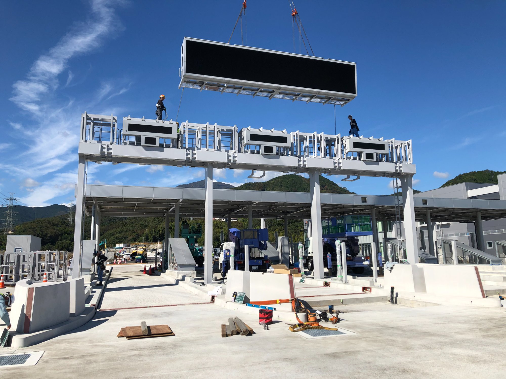 田中通信電設 施工現場